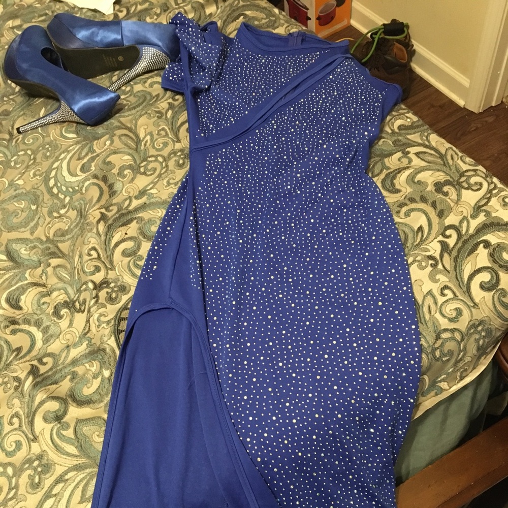 Heels with dress to match